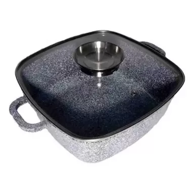 Казан жаровня с крышкой UNIQUE UN-5207