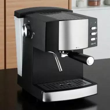 Кофеварка 1,6л 850Вт Domotec MS 113 Черная