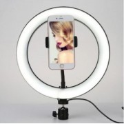 Кільцева лампа RING FILL LIGHT 26 С на штативі з утримувачем телефону