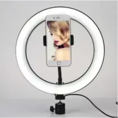 Кольцевая лампа RING FILL LIGHT 26С на штативе  с держателелем телефона