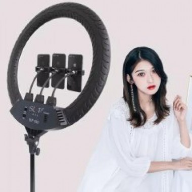 Кольцевая LED лампа RL-14 36см 220V 1 крепл.тел. + пульт + чехол