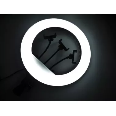 Кільцева LED лампа RL-14 36см 220V 1 крепл.тел. + пульт + чохол