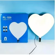 Кольцевая светодиодная Led Лампа/ Светильник Сердце RL-520 (40*42cm)
