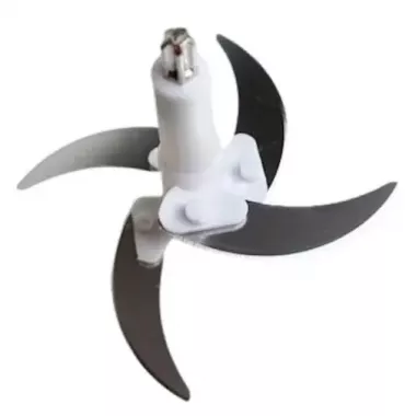 Комбайн кухонный блендер RAF Измельчитель 1000Вт Серебряный