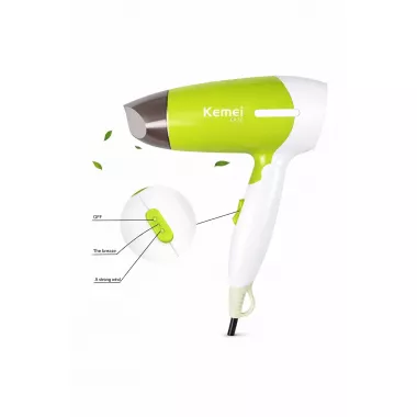 Фен для волос Gemei GM-1701 1200W Фен для волос Gemei GM-1701 1200W