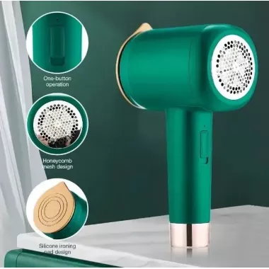 Компактный Дорожный Мини Утюг+ Машинкой Для Стрижки Катышков 2в1