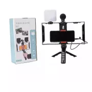 Комплект для блогинга Video Making Kit AY49X для смартфона с микрофоном и светом