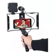 Комплект для блогинга Video Making Kit AY49X для смартфона с микрофоном и светом
