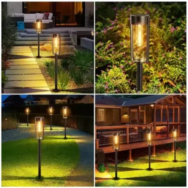 Комплект светильников для газона Solar Lawn Light Shinedo Y246 warm white комплект 2 шт