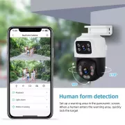 Комплект видеонаблюдения проводной с просмотром через 3G сеть DVR KIT 4ch металл HD набор на 4 камеры с регистратором