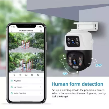 Комплект видеонаблюдения проводной с просмотром через 3G сеть DVR KIT 4ch металл HD набор на 4 камеры с регистратором