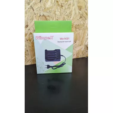 Комплект зарядний пристрій на 4 слоти Wimpex