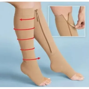 Компресійні гольфи Zip Sox, шкарпетки від варикозу