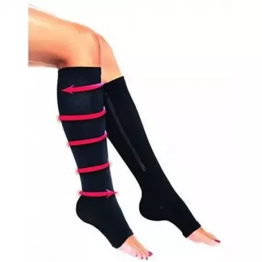Компресійні гольфи Zip Sox, шкарпетки від варикозу