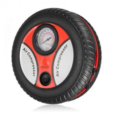 Компресор автомобільний AIR COMPRESSOR 260PSI DC-12V червоний Компресор автомобільний AIR COMPRESSOR 260PSI DC-12V червоний