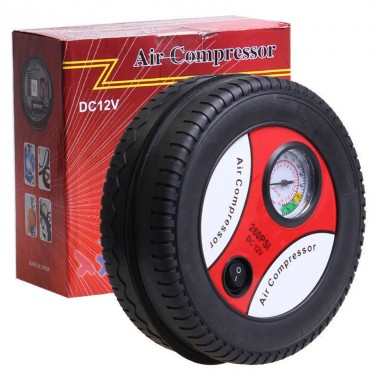 Компресор автомобільний AIR COMPRESSOR 260PSI DC-12V червоний Компресор автомобільний AIR COMPRESSOR 260PSI DC-12V червоний