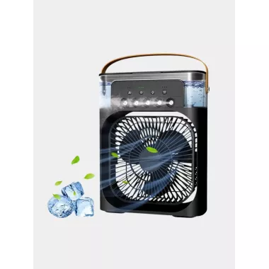 Кондиционер настольный вентилятор с увлажнителем воздуха Fanmini 3 в1 Кондиционер настольный вентилятор с увлажнителем воздуха Fanmini 3 в1