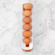 Контейнер для зберігання яєць у холодильнику на два яруси Білий