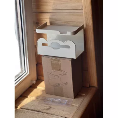 Контейнер для салфеток, туалетной бумаги, настенный органайзер AND LY-963