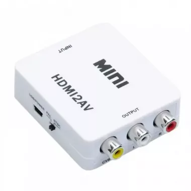 Конвертер HDMI to AV (RCA) Donli av 001 видео и звук (4273)