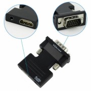Конвертер с HDMI на VGA OUT Black