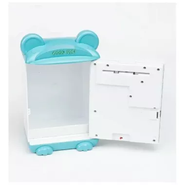 Копилка-сейф с кодовым замком и отпечатком Милый Мишка Копилка-сейф с кодовым замком и отпечатком Милый Мишка