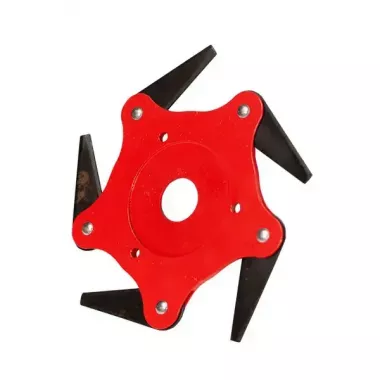 Косилный диск 6 сегментный на триммер для кустов, Нож для бензокосы Косилный диск 6 сегментный на триммер для кустов, Нож для бензокосы