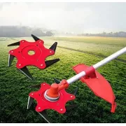 Косилный диск 6 сегментный на триммер для кустов, Нож для бензокосы