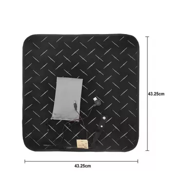 Ковер с подогревом Folem KM Черный от USB 3 режима работы