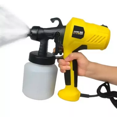 Электрический распылитель для краски Electric Paint Sprayer 500W ручной прибор пульверизатор, распылитель 800 мл краскопульт 3 степени распыления