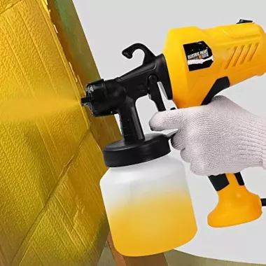 Электрический распылитель для краски Electric Paint Sprayer 500W ручной прибор пульверизатор, распылитель 800 мл краскопульт 3 степени распыления
