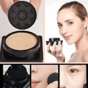 Тональный крем кушон для лица + спонжик Beauty Linasi Red O`CHEAL, Натуральный оттенок