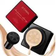 Тональный крем кушон для лица + спонжик Beauty Linasi Red O`CHEAL, Натуральный оттенок
