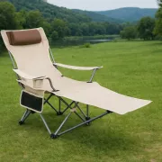 Кресло-шезлонг раскладное 2 в 1 для пикника, рыбалки