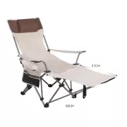 Кресло-шезлонг раскладное 2 в 1 для пикника, рыбалки