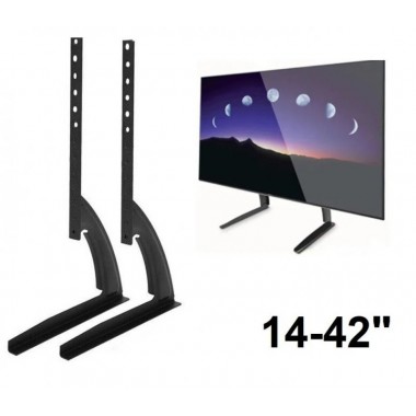 Кронштейн для телевізора на стіл V-Star D701 TV01 14-42 підставка для телевізора (1008927-Black) Кронштейн для телевізора на стіл V-Star D701 TV01 14-42 підставка для телевізора (1008927-Black)