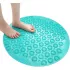 Кругла силіконова щітка - мочалка на присосках на стіну у ванну/душ Massage foot rad масажний протиковзкий килимок для ніг