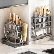 Кухонная подставка,настенная многофункциональная стойка для хранения AND-90-10-24pcs