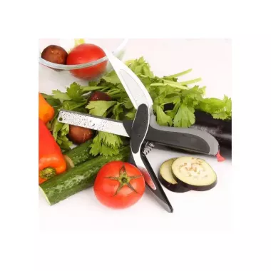 Умный нож ножницы 2 в 1 Clever Smart Cutter