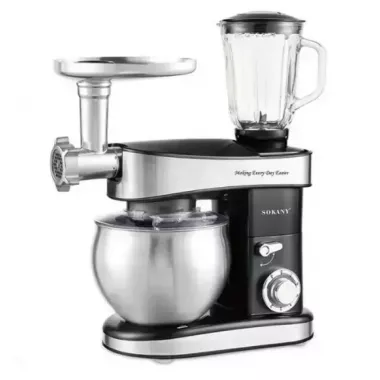 Кухонный комбайн миксер Sokany SK-05010 6 режимов, мясорубка, блендер Кухонный комбайн миксер Sokany SK-05010 6 режимов, мясорубка, блендер
