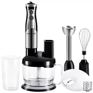 Кухонный комбайн Sokany SM-5011-8 многофункциональный черный