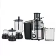 Кухонный комбайн, соковыжималка 4в1 SOKANY SK-4009/насадки из высококачественной нержавеющей стали/MULTIFUNCTIONAL/ножки-присоски/серебристый