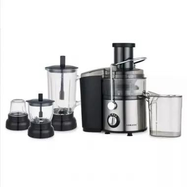 Кухонный комбайн, соковыжималка 4в1 SOKANY SK-4009/насадки из высококачественной нержавеющей стали/MULTIFUNCTIONAL/ножки-присоски/серебристый Кухонный комбайн, соковыжималка 4в1 SOKANY SK-4009/насадки из высококачественной нержавеющей стали/MULTIFUNCTIONAL/ножки-присоски/серебристый