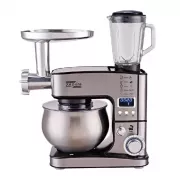 Черный Кухонный комбайн Zepline 4200 Вт 7в1 на 6 литров ZP-135 с дисплеем