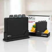 Кухонный набор досок Zepline ZP-00220 5 предметов, с подставкой