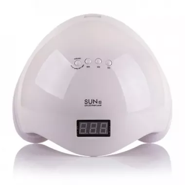 Світлодіодна лампа для манікюру SUN 5 48W з дисплеєм та сенсором, UV лампа