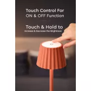 Лампа настольная аккумуляторная Cozy в скандинавском стиле 5 Вт 5200mA 2404 Розовая