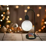 Лампа - ночник настольная левитирующая с магнитной зарядкой Луна, беспроводная зарядка