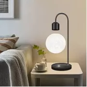 Лампа - ночник настольная левитирующая с магнитной зарядкой Луна, беспроводная зарядка