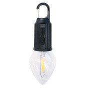 Лампочка з акумулятором + карабін, від USB, BL HK-169B / Підвісна LED лампочка / Ліхтар для кемпінгу
